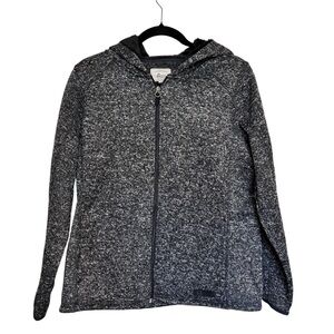 G.H. Bass Full-zip Fleece-Lined Jacket, Black/White, Size M